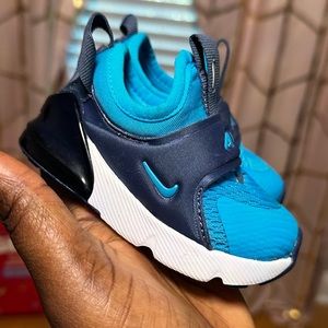 Blue Nike air max 270 size 4c